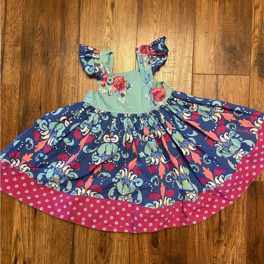 Eleanor Rose Floral Spring Summer Dress Size 2T 2 Toddler